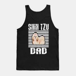 Shih Tzu Dad Proud Dogs Tank Top